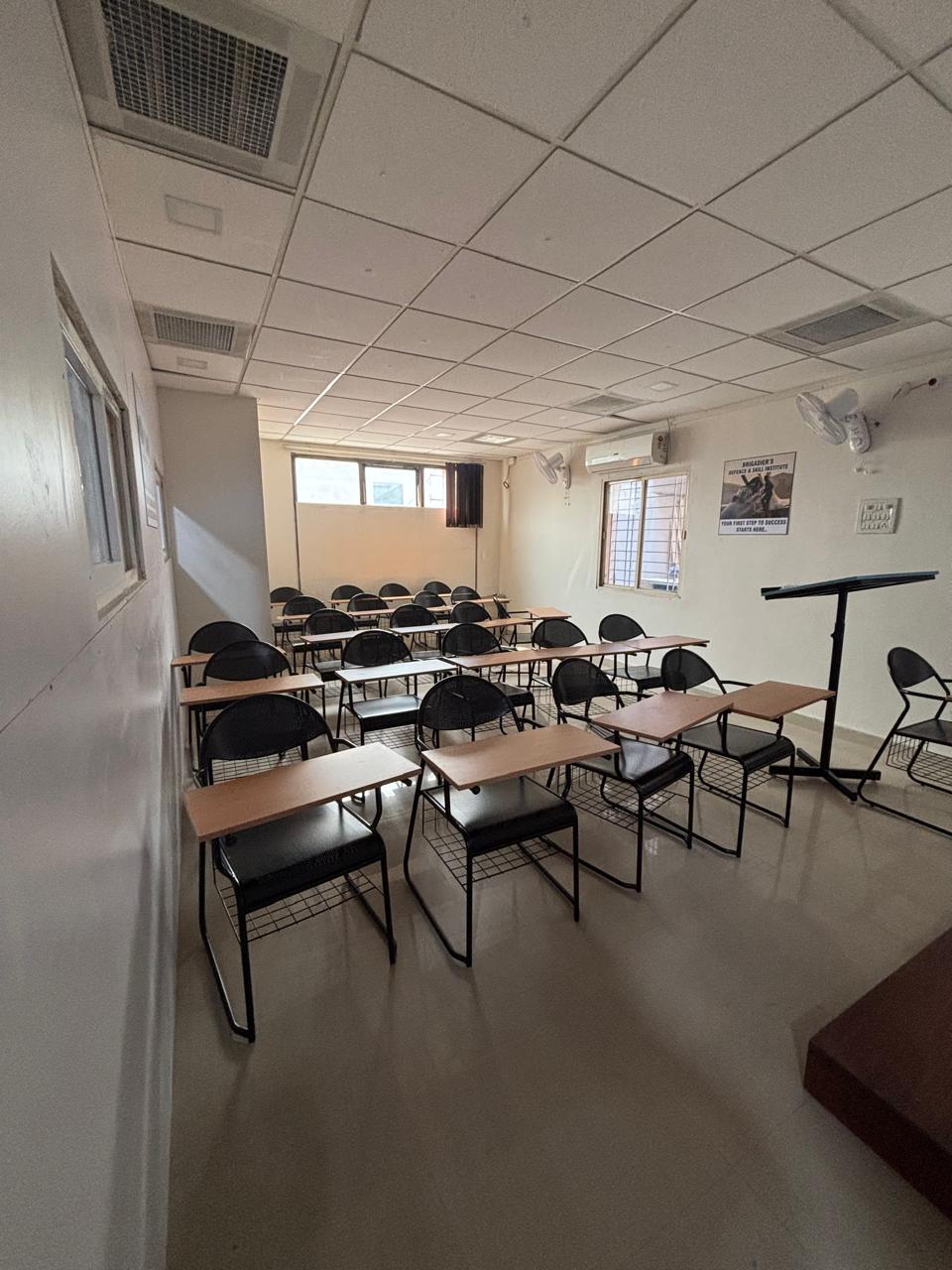 Classroom at Brigadier's Institute